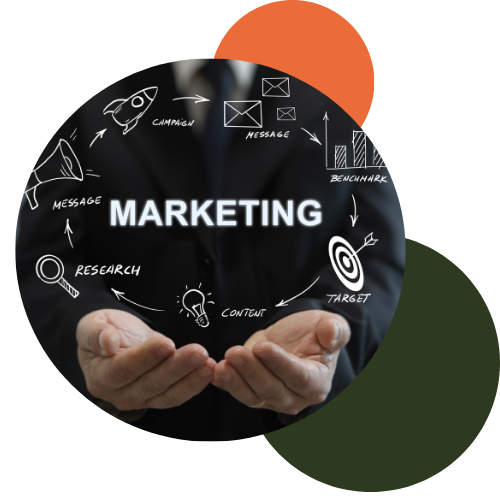 Funil de inbound marketing com etapas de atração, conversão, relacionamento e venda integradas em uma operação de automação e CRM